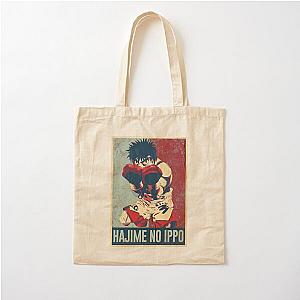Hajime no Ippo distressed style Cotton Tote Bag