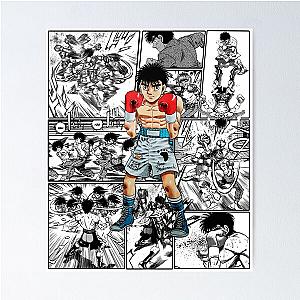 Hajime No Ippo Ippo Makunouchi Anime Manga Character Print Poster