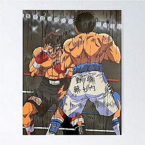 Intense Hajime Ippo Scene Poster