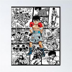 Hajime No Ippo Ippo Makunouchi Anime Character Print Poster