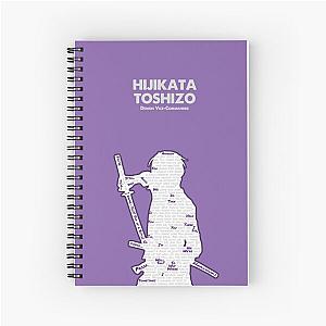 Hijikata Toshizo Spiral Notebook