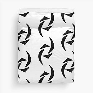 album logo black halestorm Duvet Cover