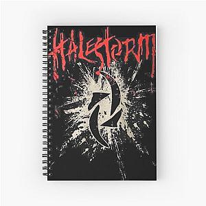 Halestorm Band Woman's Tee Spiral Notebook