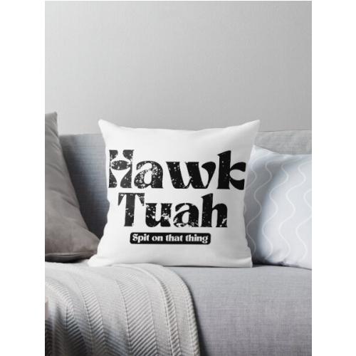 Hawk Tuah (spit on that thing) Throw Pillow