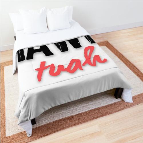 Hawk Tuah Meme 2024 Comforter