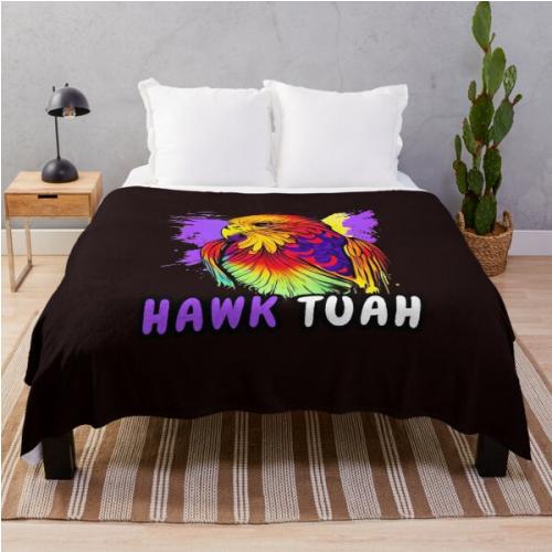 HAWK TUAH  Throw Blanket