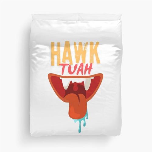 Hawk Tuah Spit On That Thang  Duvet Cover