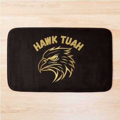 hawk tuah Bath Mat