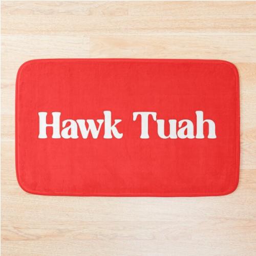 Hawk Tuah Bath Mat