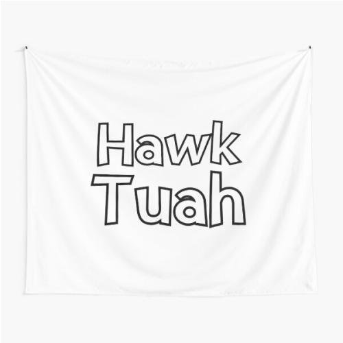 Hawk Tuah Tapestry