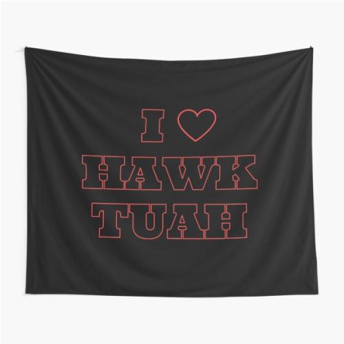 Hawk Tuah Tapestry