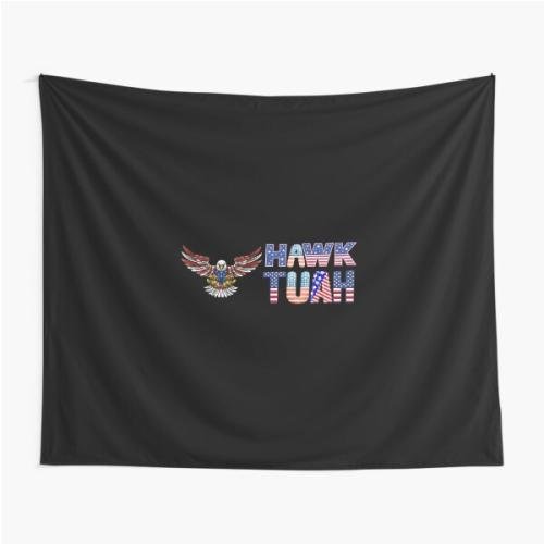 Hawk tuah Tapestry