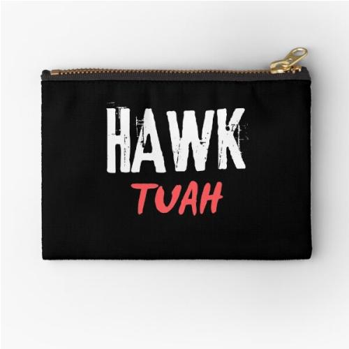 Hawk tuah Zipper Pouch