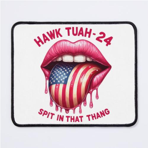 Hawk Tuah Mouse Pad