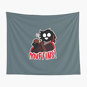 Bad Boy Halo Merch Muffins Tapestry