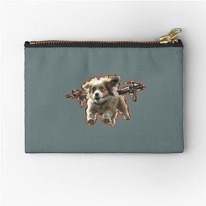 baby dog drone halo Zipper Pouch