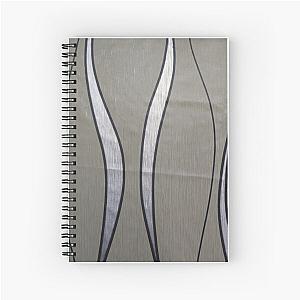 Infinite Lines Spiral Notebook