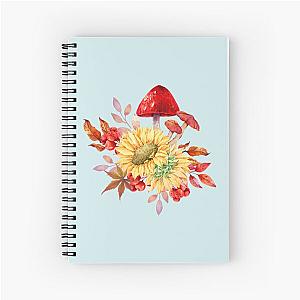 infinite moments infinite autumns Spiral Notebook