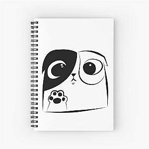 Halo Cat Spiral Notebook