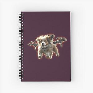 baby dog drone halo Spiral Notebook