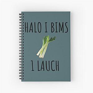 Halo I Bims Lauch Spiral Notebook