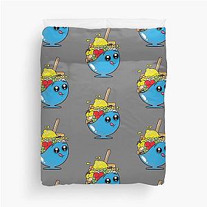 filipino dessert halo halo cartoon Duvet Cover