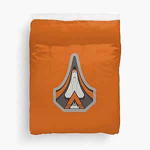 Nordica V - Halo 5 (ORANGE BACKGROUND) Duvet Cover