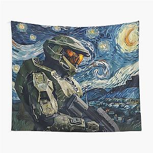 Master Chief Halo oil painting Tapestry