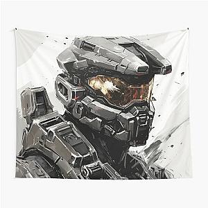 Halo Concept Art Tapestry