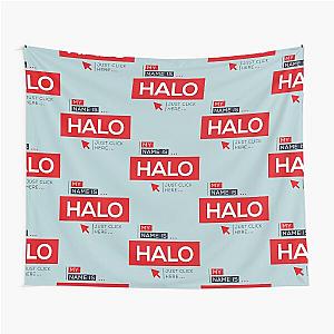 my name   is halo name Tapestry