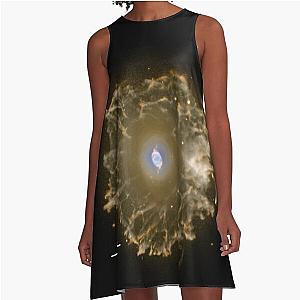 Cat's Eye Nebula Halo A-Line Dress