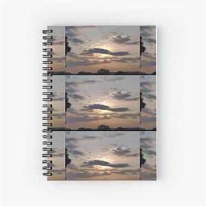 Sunrise Halo  Spiral Notebook