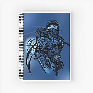 Halo master chief  Spiral Notebook