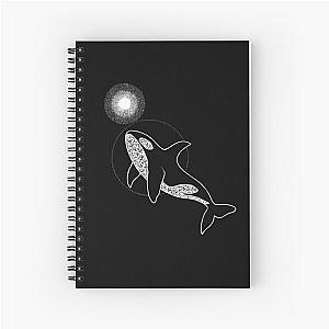 Orca Halo Spiral Notebook