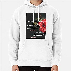 Halsey Lyrics Devil in Me Pullover Hoodie