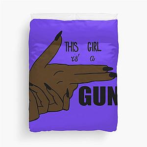 Halsey Girl is a Gun lyrics - iichliwp  Duvet Cover