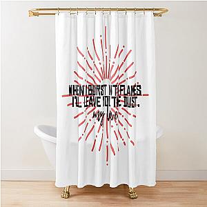 HALSEY - manic, ashley Shower Curtain