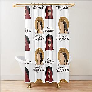 Halsey Lilith Sticker Pack Shower Curtain