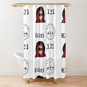 Halsey Lilith Sticker Sheet IICHLIWP Shower Curtain