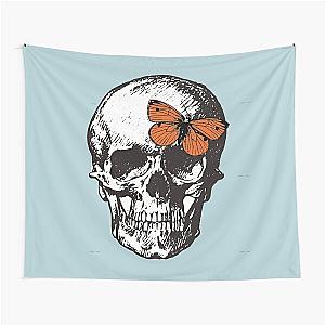 Without Me Skull Halsey Tapestry