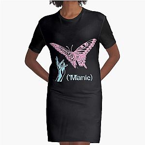 Halsey Butterfly Graphic T-Shirt Dress