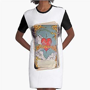 Halsey heart tarot card Graphic T-Shirt Dress