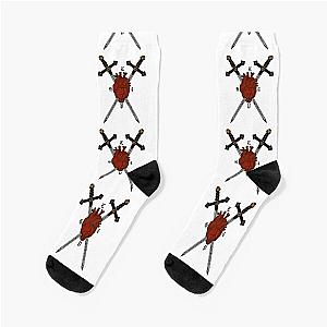 Halsey IICHLIWP if I can't have love, I want power heart and double sword Socks