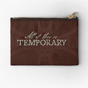 Halsey - H4 - All of this is temporary  Zipper Pouch