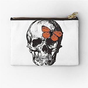 Without Me Skull - Halsey Zipper Pouch