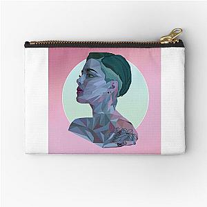 Low Poly Halsey Zipper Pouch