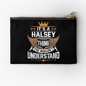 Halsey Name T Shirt - Halsey Things Name Gift Item Tee Zipper Pouch