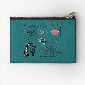 halsey tattoos  Zipper Pouch