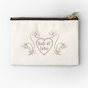 Bad At LoveHalsey Pink Version Zipper Pouch