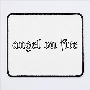 halsey angel on fire Mouse Pad